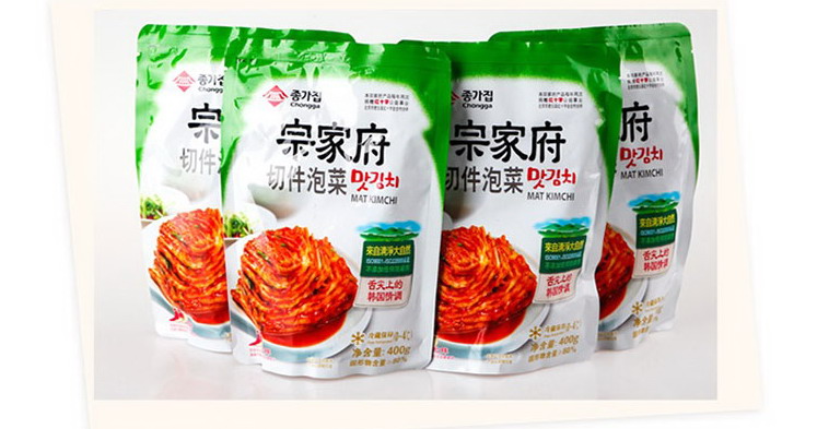 宗家府 泡菜(切件) 400g\/袋