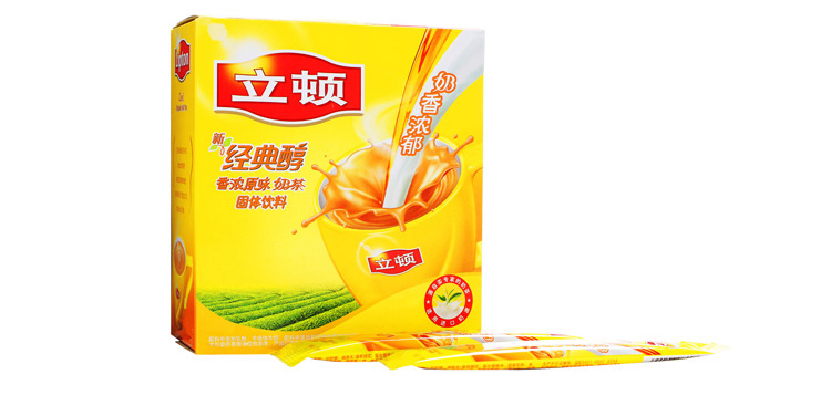 立顿经典醇香浓原味奶茶350g(17.5g*20)/盒