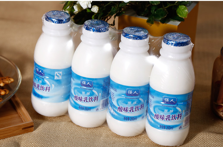 强人酸酸乳乳饮料260ml*4瓶/包