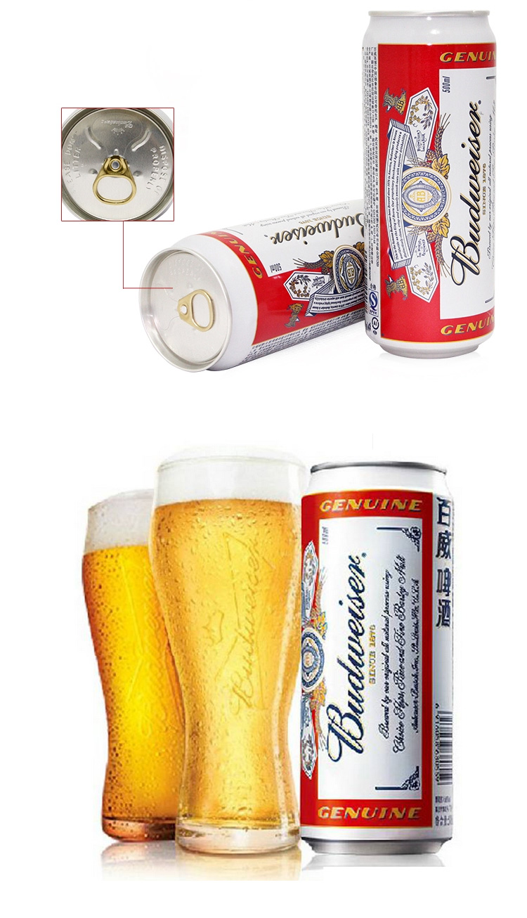 百威(budweiser)啤酒 500ml/罐