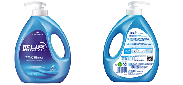 蓝月亮 手洗专用洗衣液(风清白兰) 1kg\/瓶*12