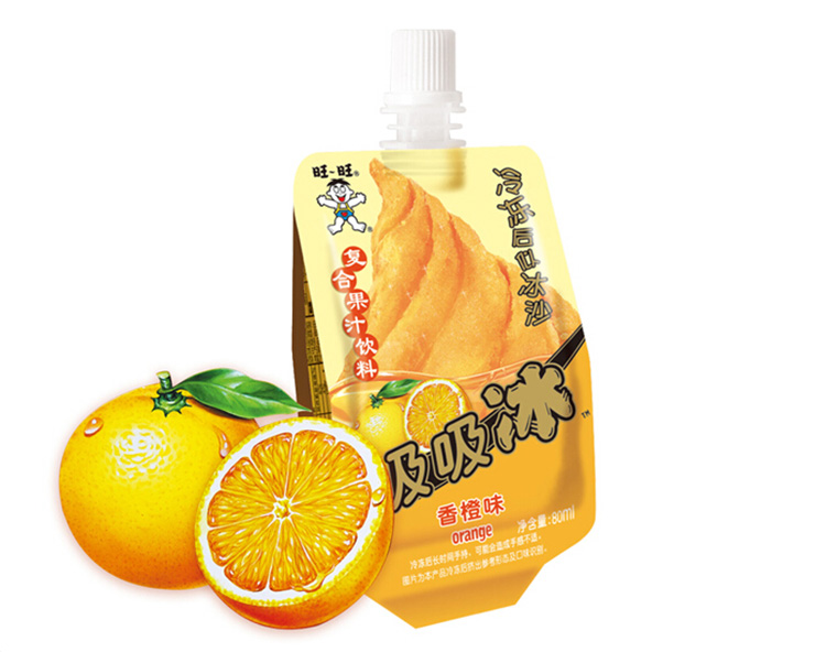 旺旺吸吸冰雪梨味 香橙味 320ml/组