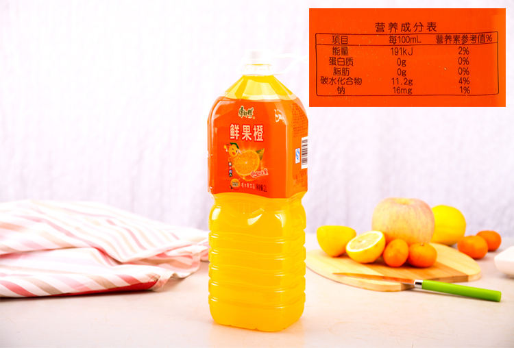 康师傅鲜橙汁 2l/瓶