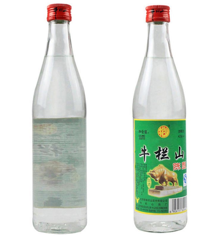 牛栏山42度陈酿酒500ml瓶