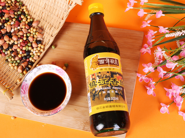 百年家良镇江香醋 500ml/瓶