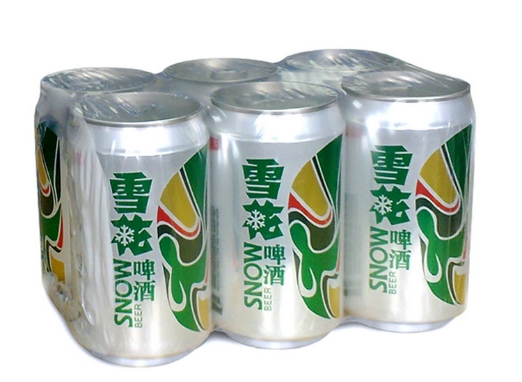 雪花 啤酒冰酷六连包(脸谱装) 330ml*6罐/组