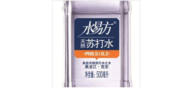 水易方天然苏打水500ml/瓶