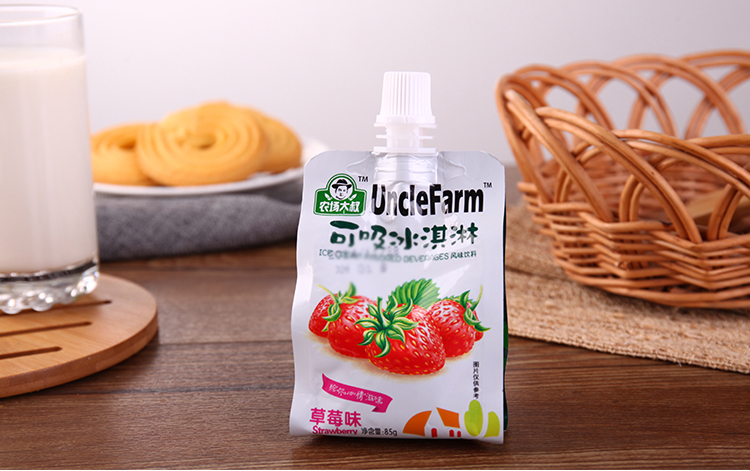农场大叔85ml草莓吸吸冰淇淋 85ml/袋