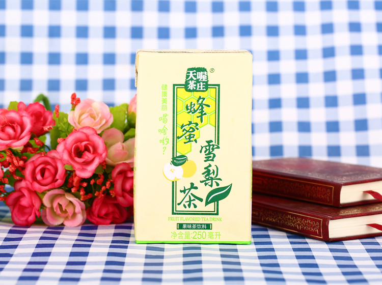 天喔茶庄蜂蜜雪梨茶250ml/盒