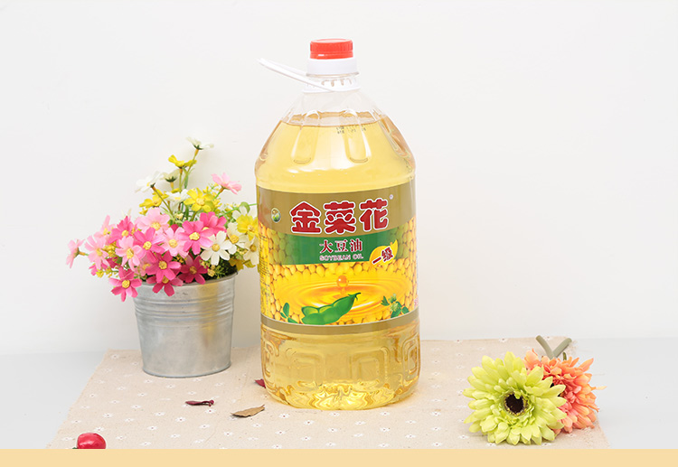 金菜花一级大豆油5l/桶