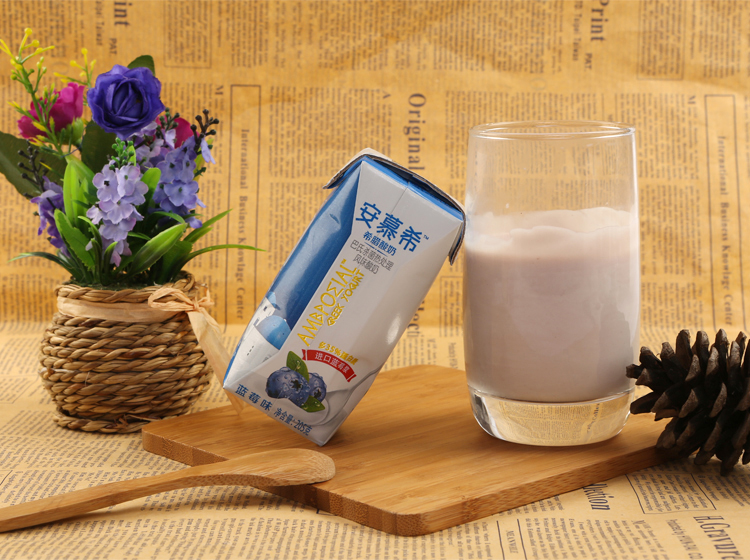伊利安慕希希腊酸奶(蓝莓)205g/盒 店铺名称:国美飞牛自营旗舰店 品牌
