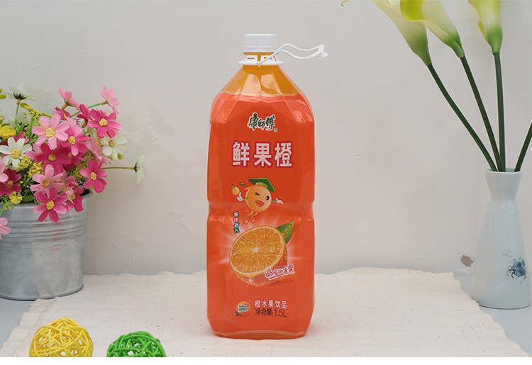 康师傅鲜果橙1.5l/瓶