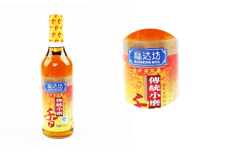 福达坊小磨香油配制510ml瓶