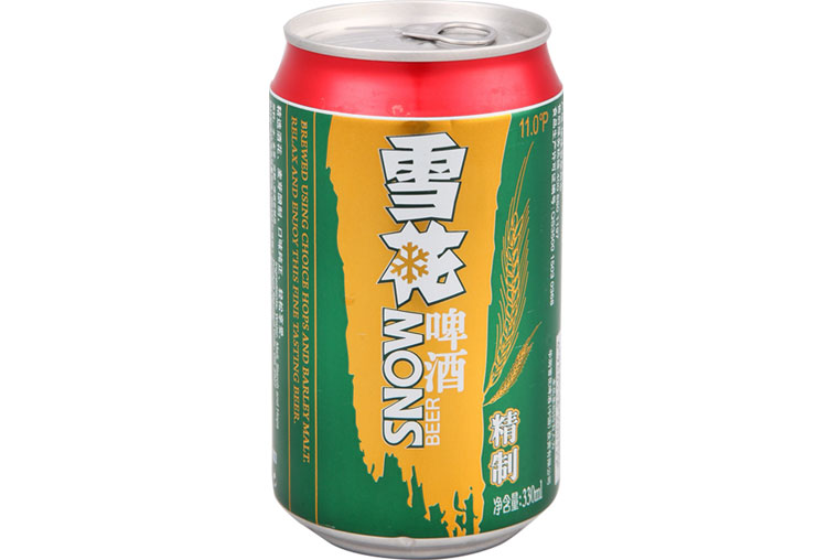 11度雪花精制啤酒 330ml/听