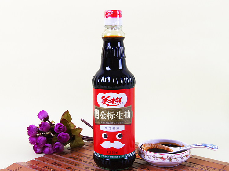 美味鲜金标生抽 500ml/瓶