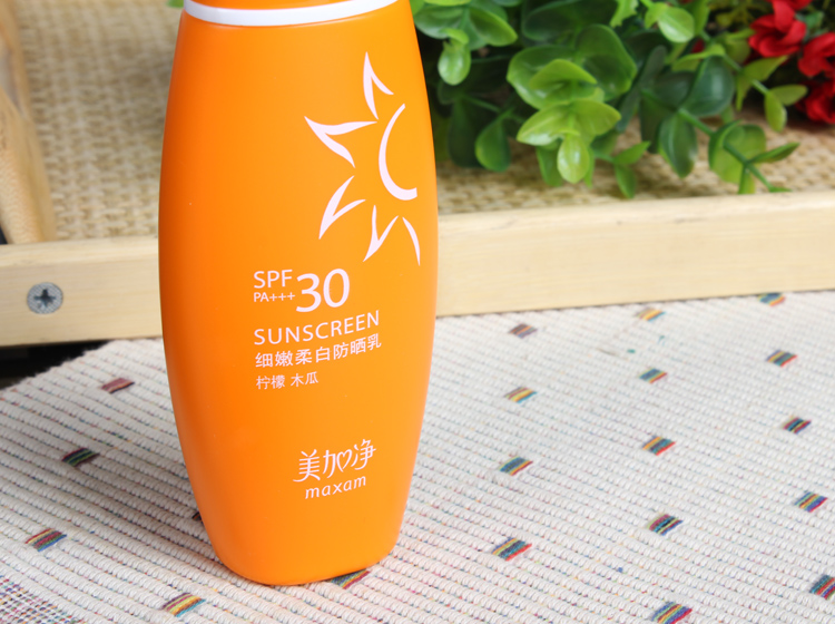 美加净 细嫩柔白防晒乳spf30 pa    100ml/瓶