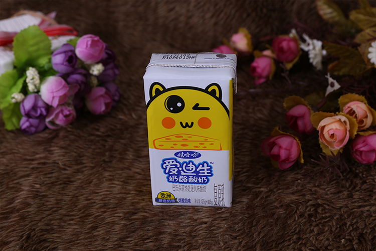 娃哈哈爱迪生奶酪酸奶125g*20盒