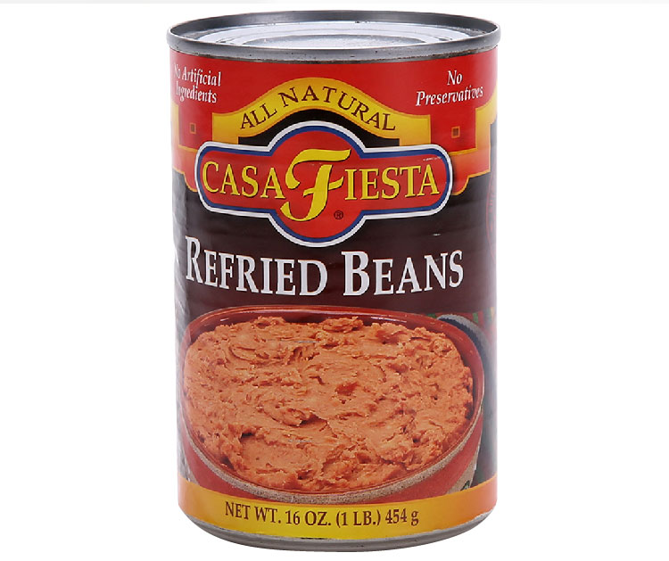 美国进口卡萨 墨西哥风味烤豆酱  Refried Beans 454g