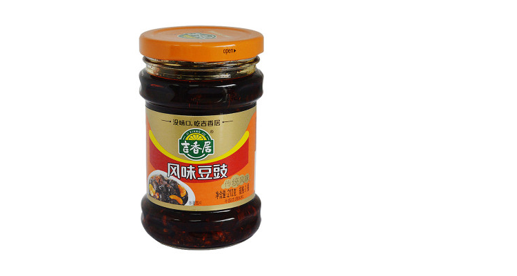 吉香居风味豆豉210g/瓶