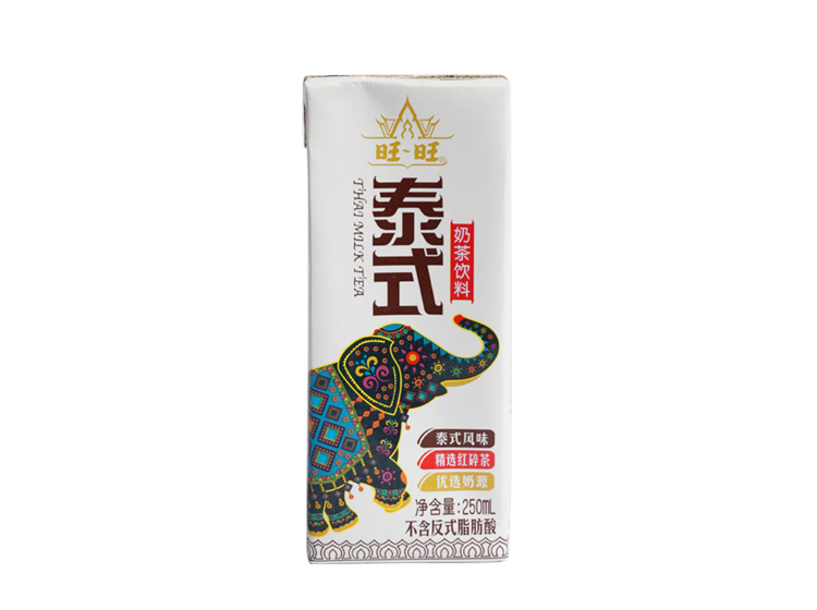 旺旺泰式奶茶饮料250ml/盒