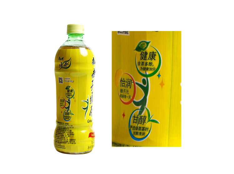 康师傅柚子绿茶(果味茶饮品)500ml/瓶