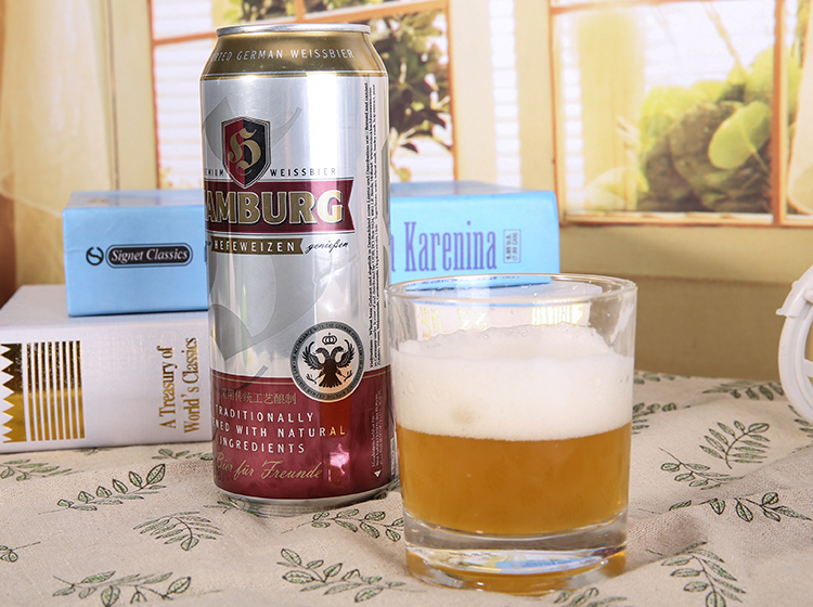 德国汉堡小麦啤酒500ml/罐 德国