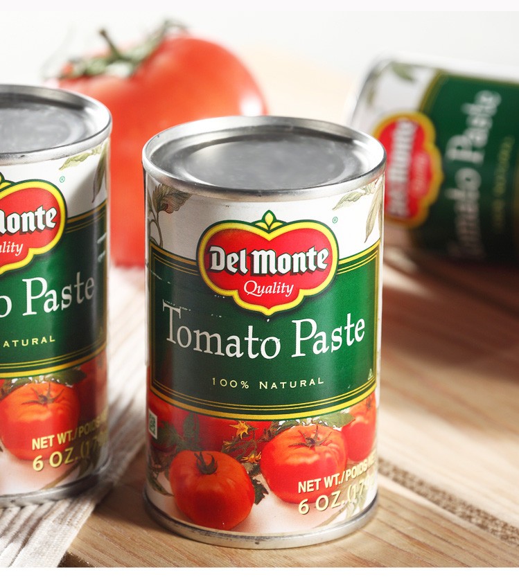 地扪番茄酱罐头