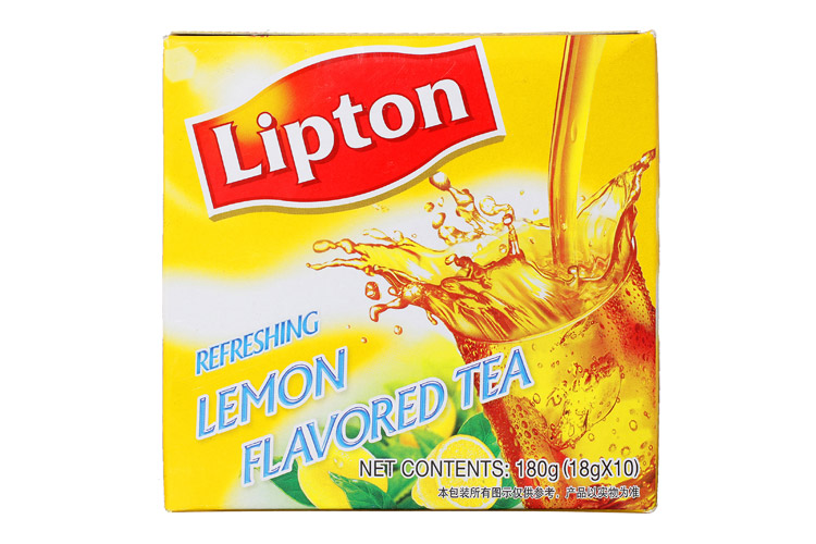 立顿 清新柠檬茶 18g*10包/盒