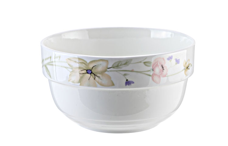 宝通和淡淡花香4.5寸护边碗