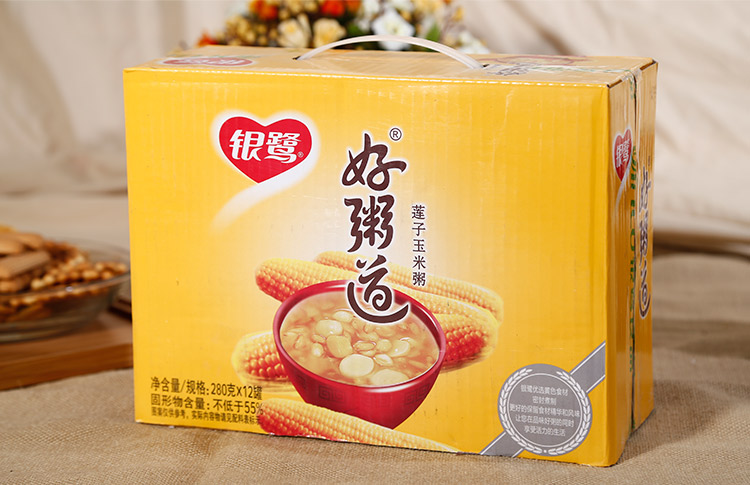 银鹭好粥道椰奶燕麦粥280g*12罐/箱