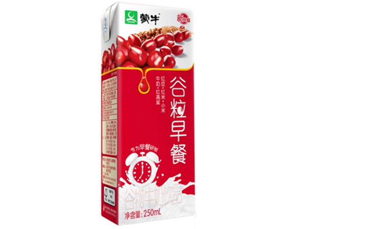 蒙牛谷粒早餐红豆 12*250ml