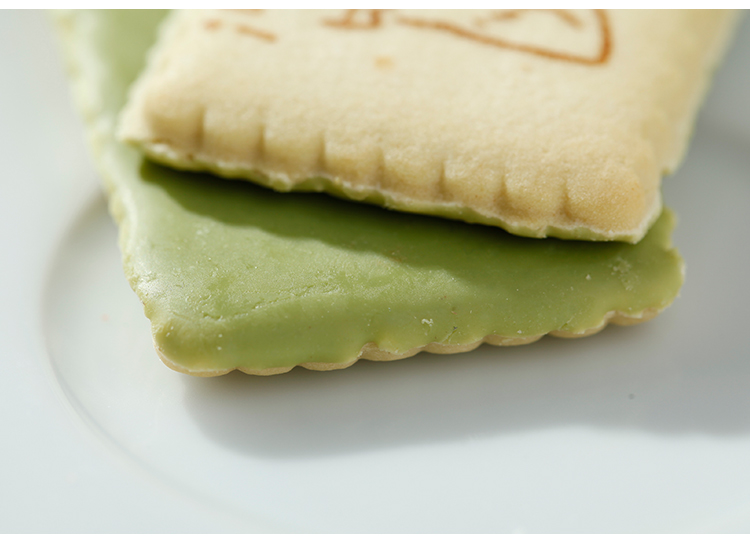 格力高 奇蒂装饰饼干(牛奶抹茶味) 70g/盒