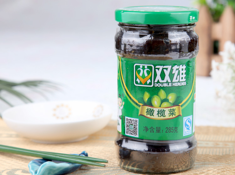 双雄橄榄菜285g/瓶