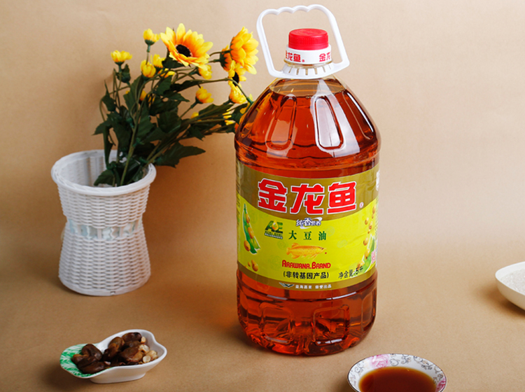 金龙鱼ae纯香维生素a营养强化大豆油5l/桶