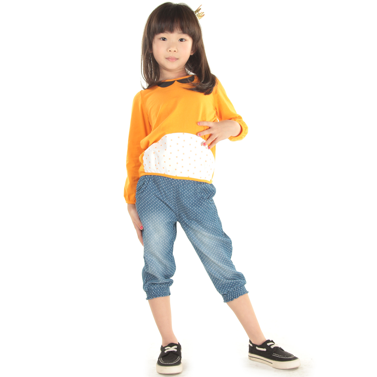 miffy米菲 童装 女童时尚针织圆领卫衣外套 mg11a016