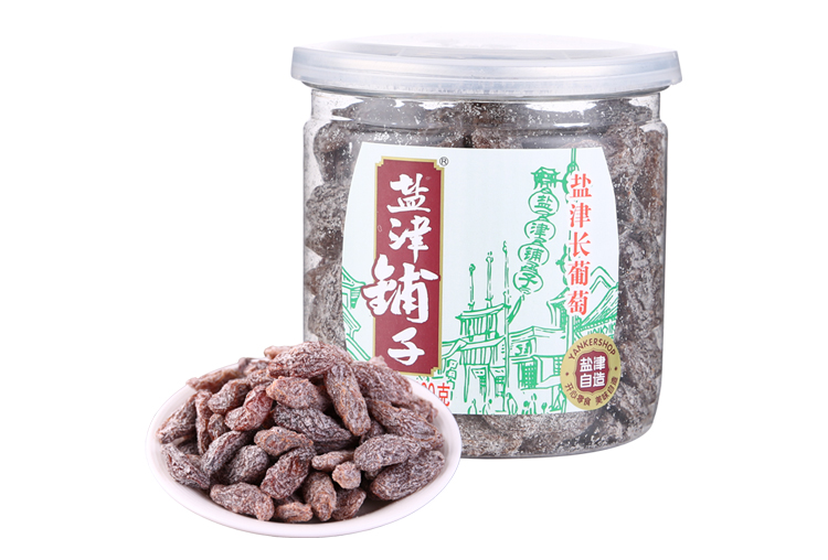 盐津铺子盐津长葡萄 190克/罐