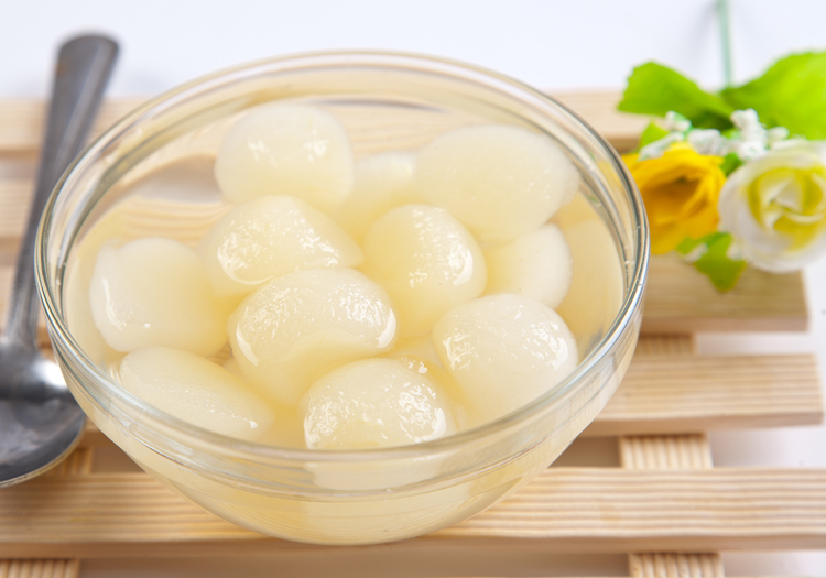 蒙水 糖水梨球罐头 388g/瓶