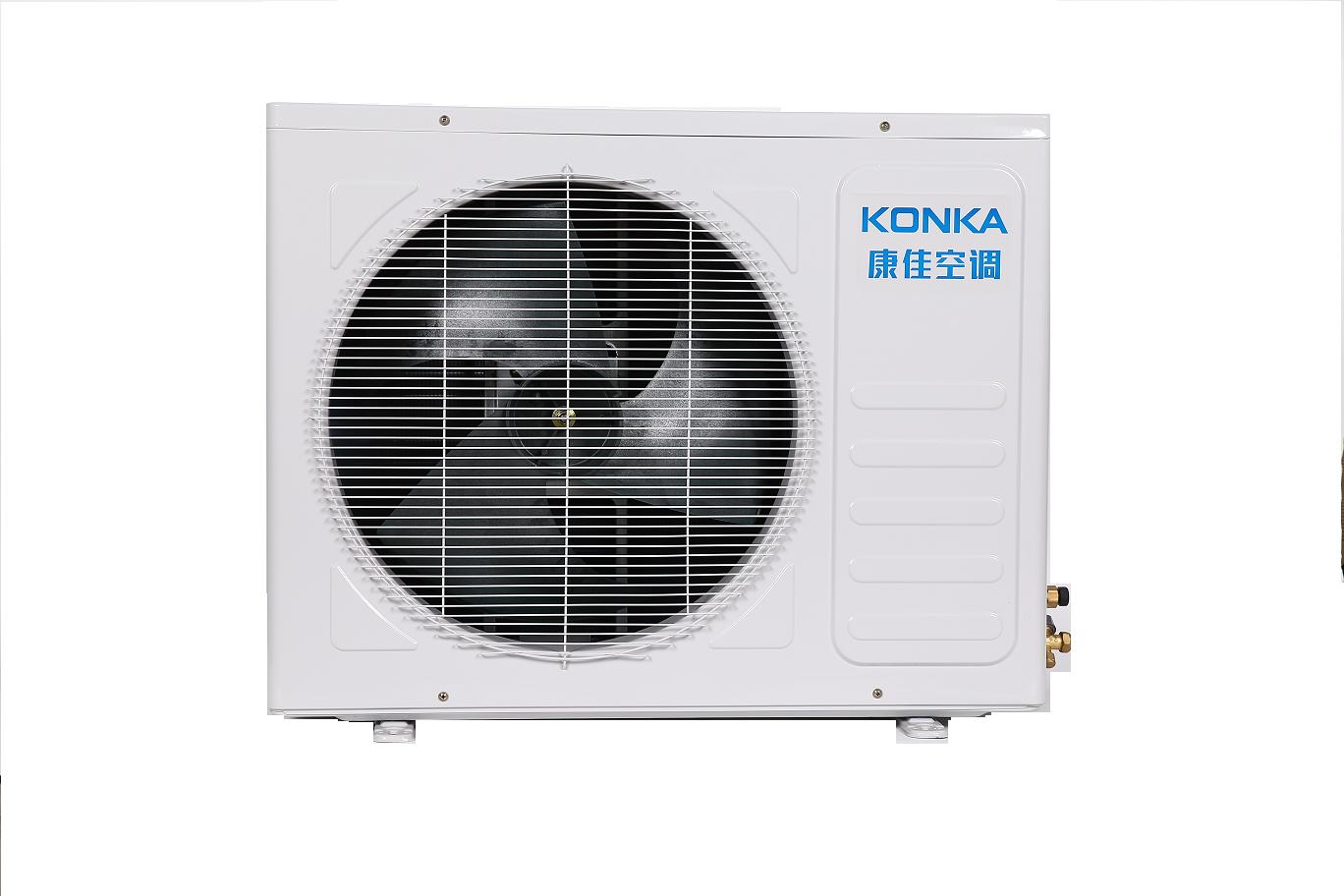 康佳(konka kfr-52w/dk01-e3 2匹 立柜式 定频 冷暖空调外机 白色