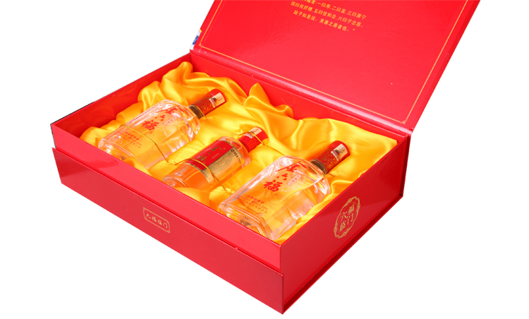 50度金六福福根六福临门礼盒500ml*2/盒