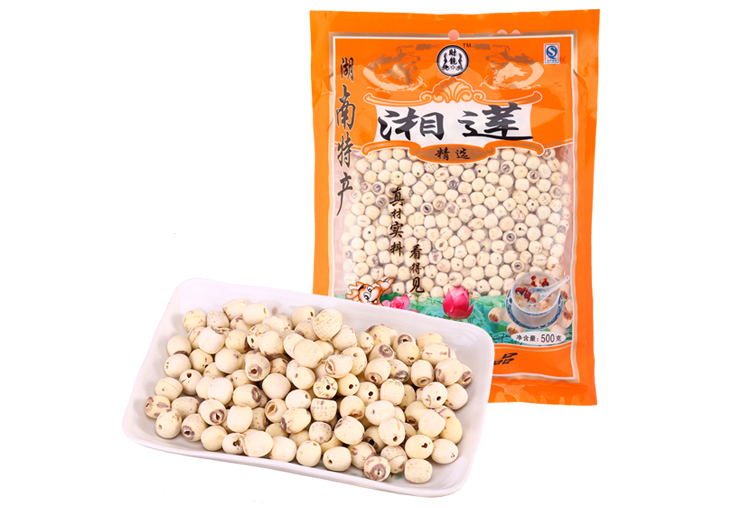 商品名称:财龙湘莲500g/袋 品牌:其它 包装:袋装 种类:莲子