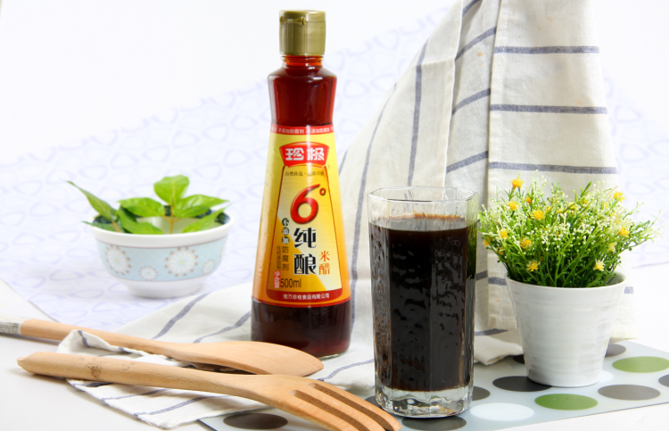 珍极6度纯酿米醋500ml/瓶