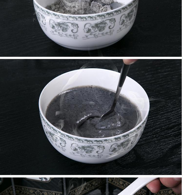 宝嘉力 手磨黑芝麻糊 营养早餐食品 超香超糯 600g 内含独立小包