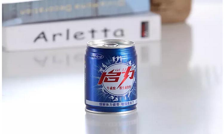 娃哈哈罐装启力牛磺酸维生素饮料