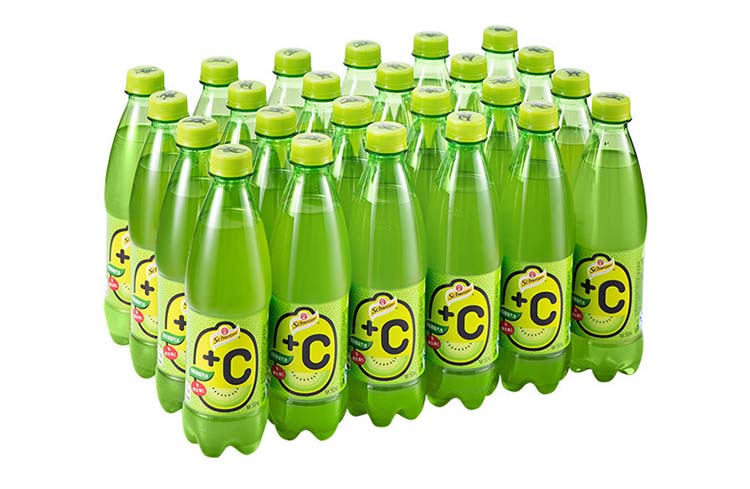 怡泉c奇异果味汽水500ml12瓶箱