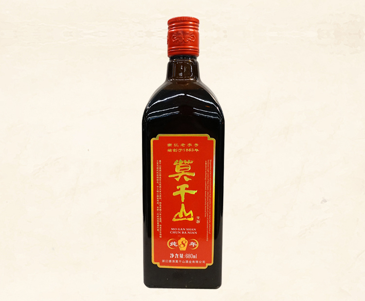 莫干山 纯八年黄酒 680ml/瓶